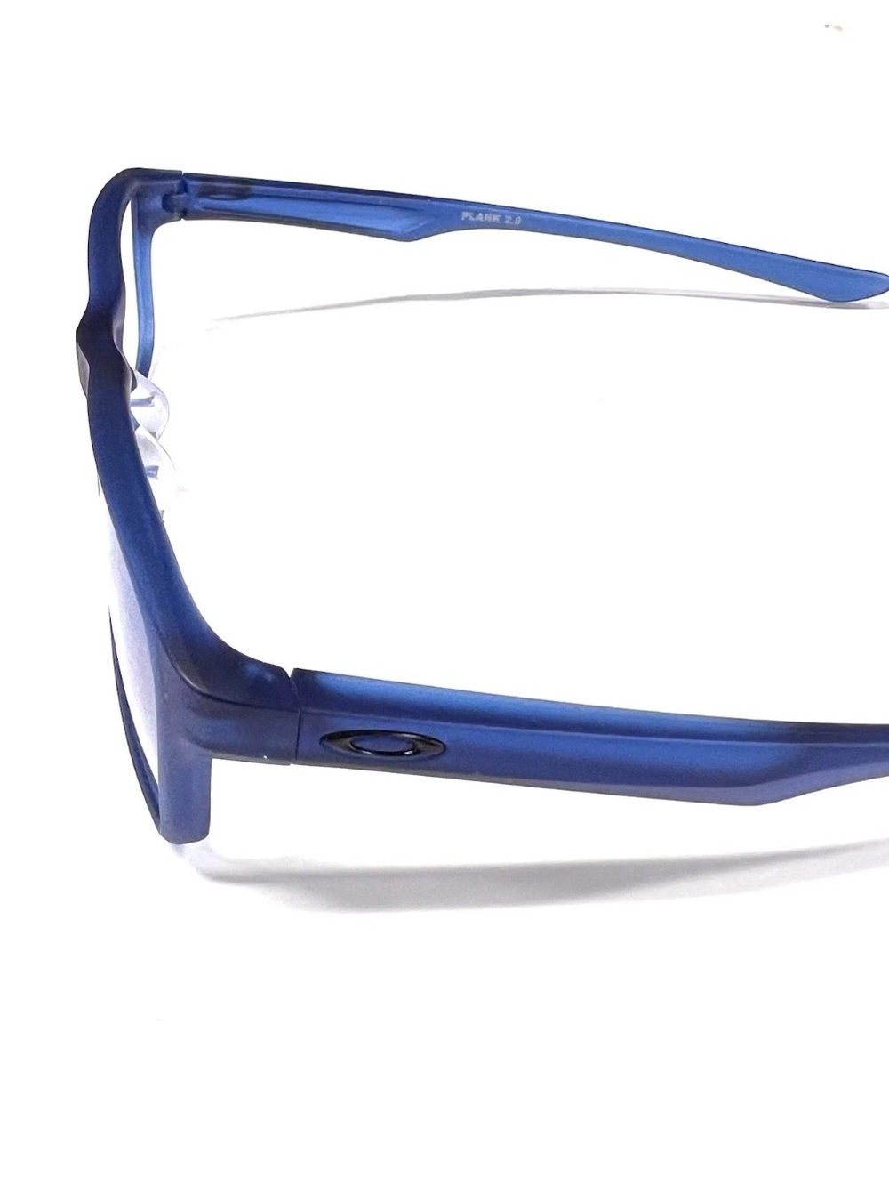 OAKLEY PLANK 2.0 OX8081-1655 Matte Translucent Blue Eyeglasses Frame 145-55-18 - Picture 5 of 12